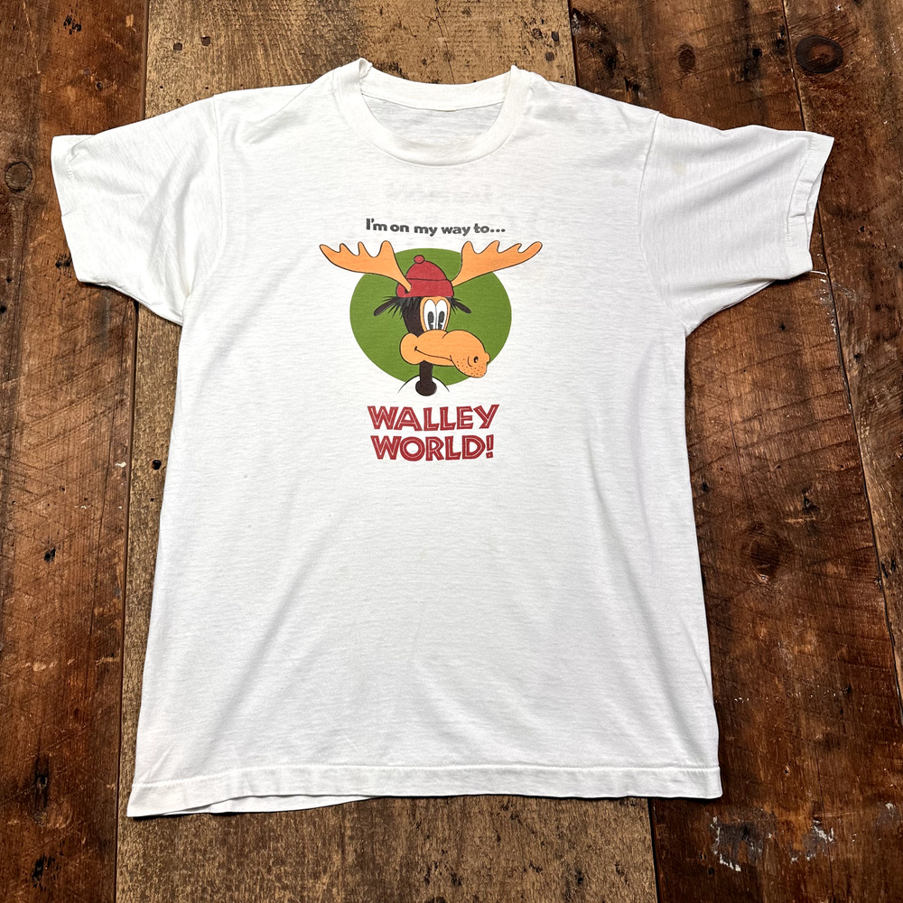 Vintage National Lampoons Movie Promo T Shirt 1983 White Size Large Walley World